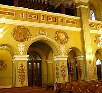 Wnętrze Kościoła w Grabownicy Starzeńskiej